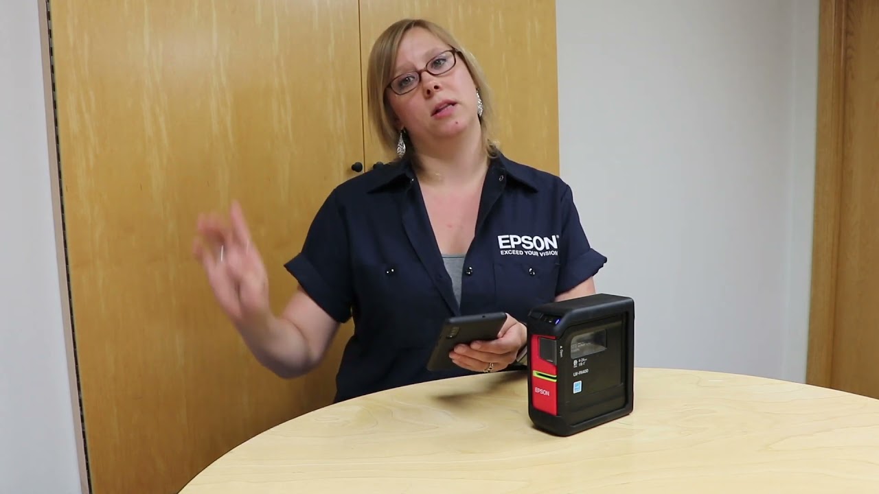 Using Epson's iLabel App and the LW-PX400 Printer via Bluetooth