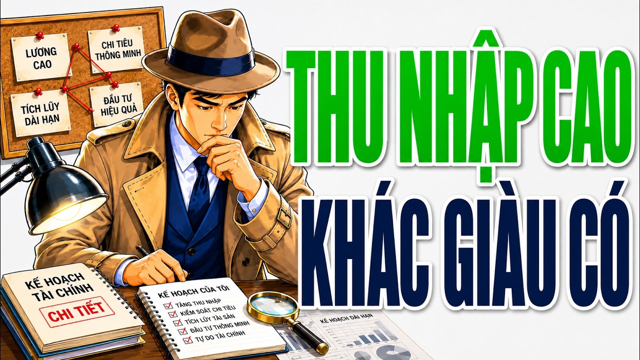 Tại sao thu nhập cao lại không giàu? | TƯ DUY TÀI CHÍNH ĐỈNH CAO