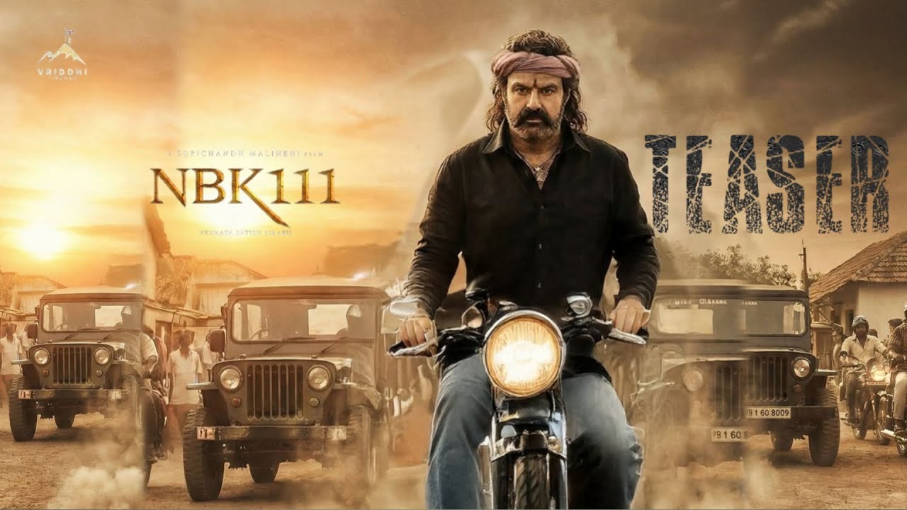 NBK111 Teaser | Nandamuri Balakrishna | Nayana Tara | Gopichand Malineni