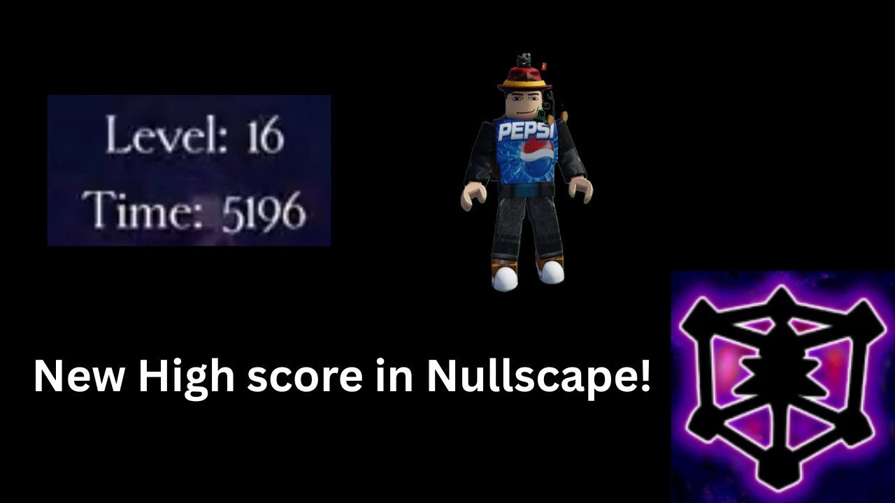 I got to level 16 in Nullscape! (No Mic)