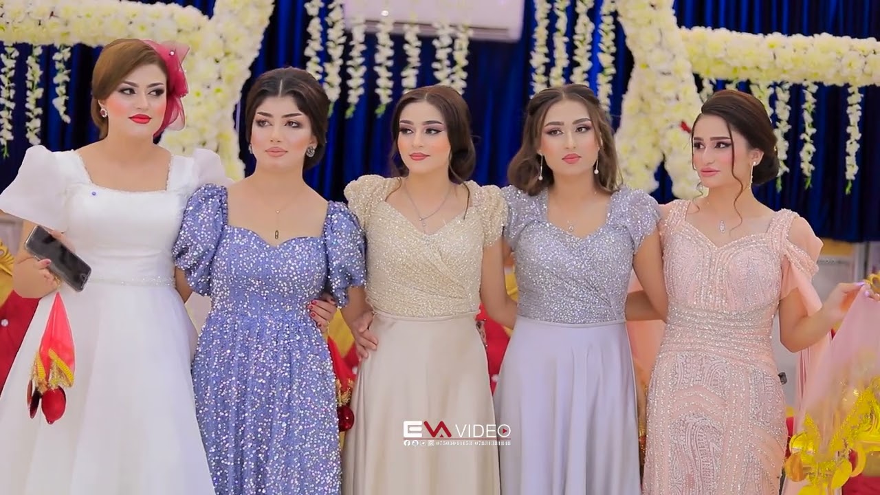 الفنان  احمد شنكالي حفلة زفاف فايز و لمى  في قاعة هانوفر شنكال جزء 1