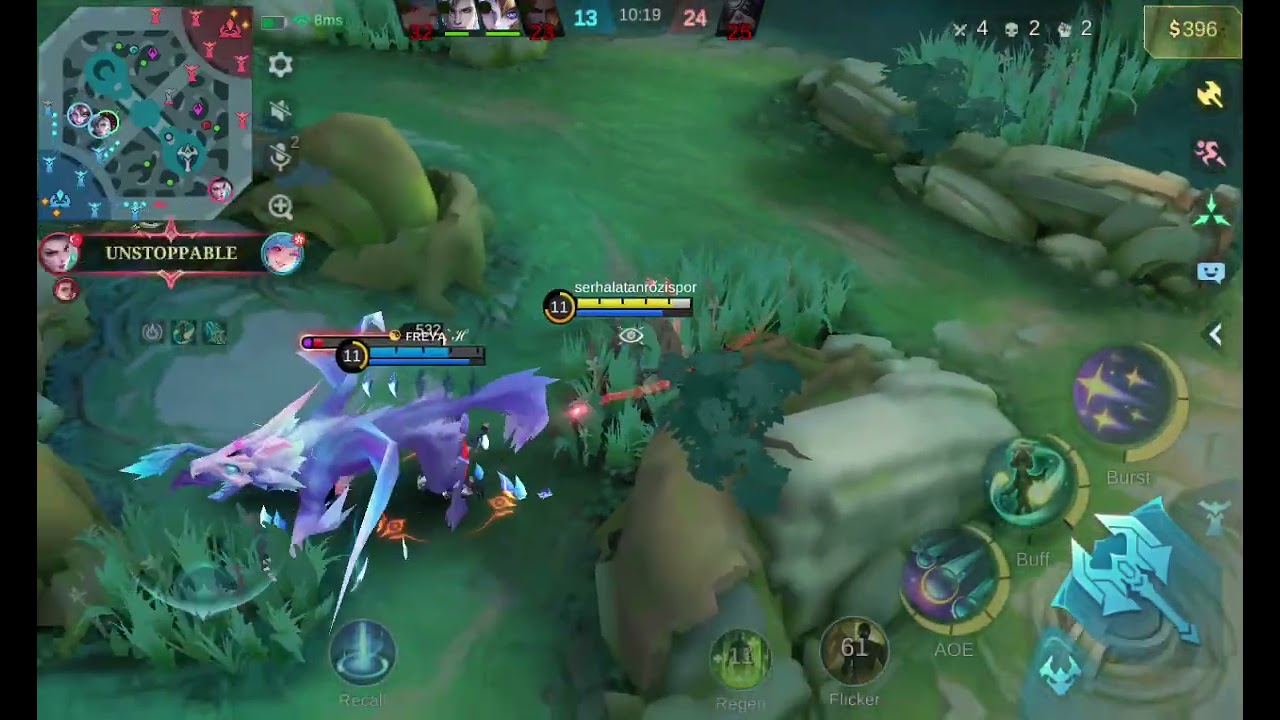 MOBILE LEGENDS PART 369 PROFESSIONAL CHANGE GAMEPLAY