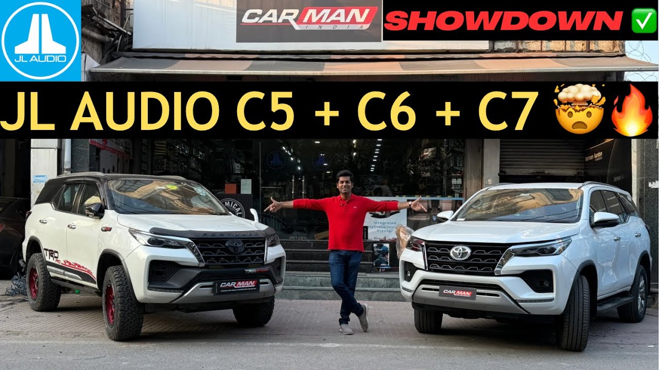 JL AUDIO C5 + C6 + C7 : The ULTIMATE HIGH END Trilogy of ACTIVE Car Audio 🔊🔥| CAR MAN INDIA