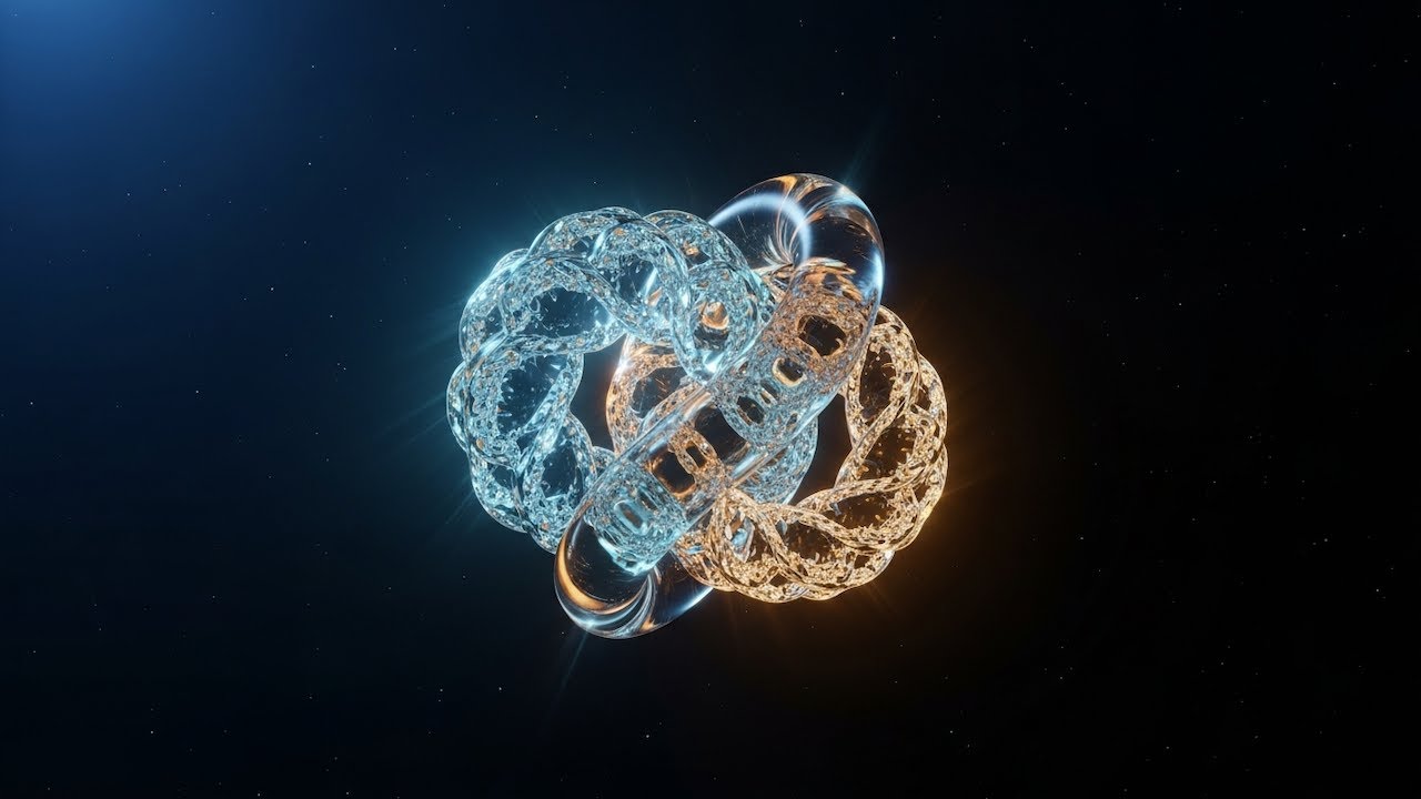 Abstract Infinity: A Hypnotic Shape-Shifting Journey (AI Visual Art)