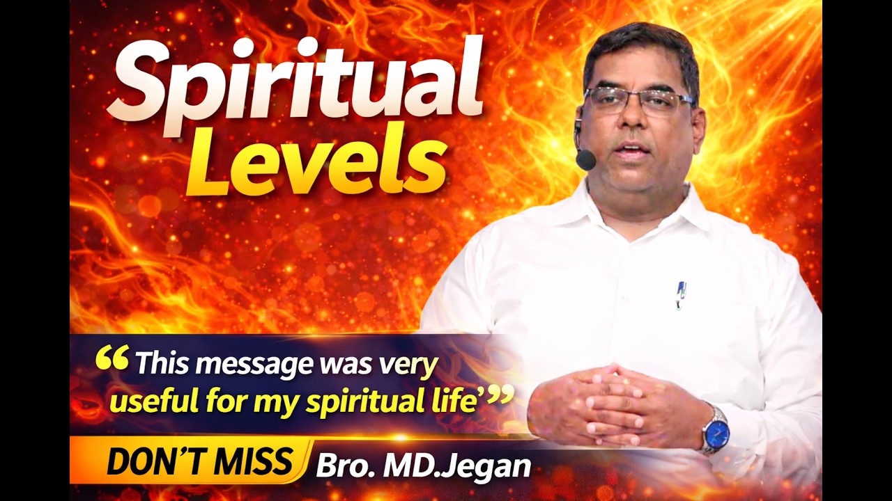 You Won&rsquo;t Believe Your Spiritual Level 😨 | Bro. MD Jegan