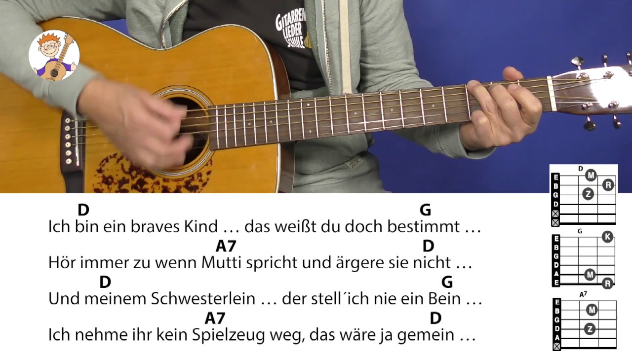 Nikolaus, Nikolaus (Jingle Bells) deutscher Text Volker Rosin, mit Akkorden & Text für Gitarre