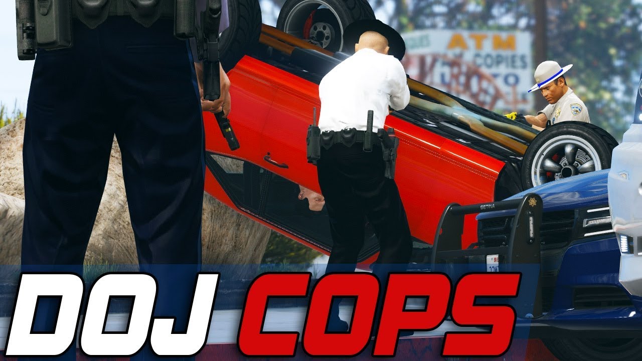 Dept. of Justice Cops #787 - Olympic Crash