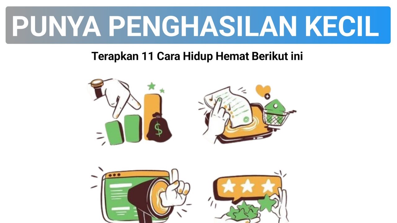 11 cara hidup hemat dengan penghasilan kecil - Tips hemat