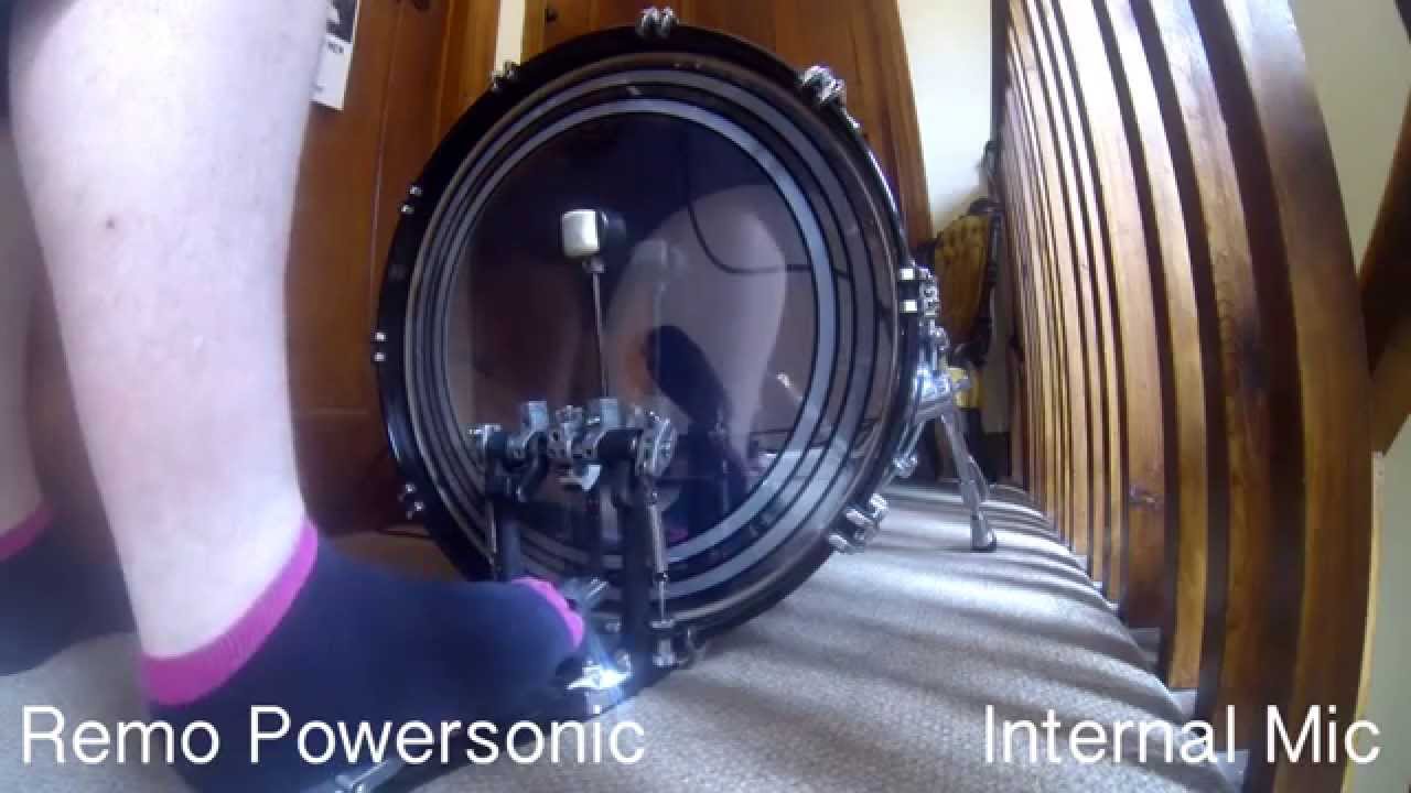 Evans EMAD vs Remo Powersonic Test