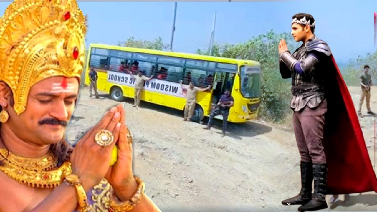 यमराज ने जब स्कूल बस को पलटने से रोका | Yamraj Comedy @minitv86
