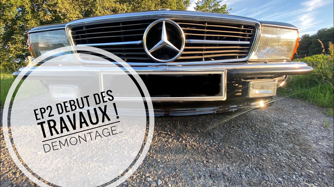 500SL R107 Distribution - On attaque les travaux EP02