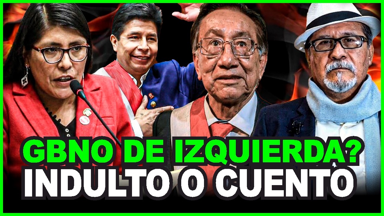 😱GOBIERNO DE IZQUIERDA, INDULTO A CASTILLO? analizan Margot Palacios y Roberto Alavarado