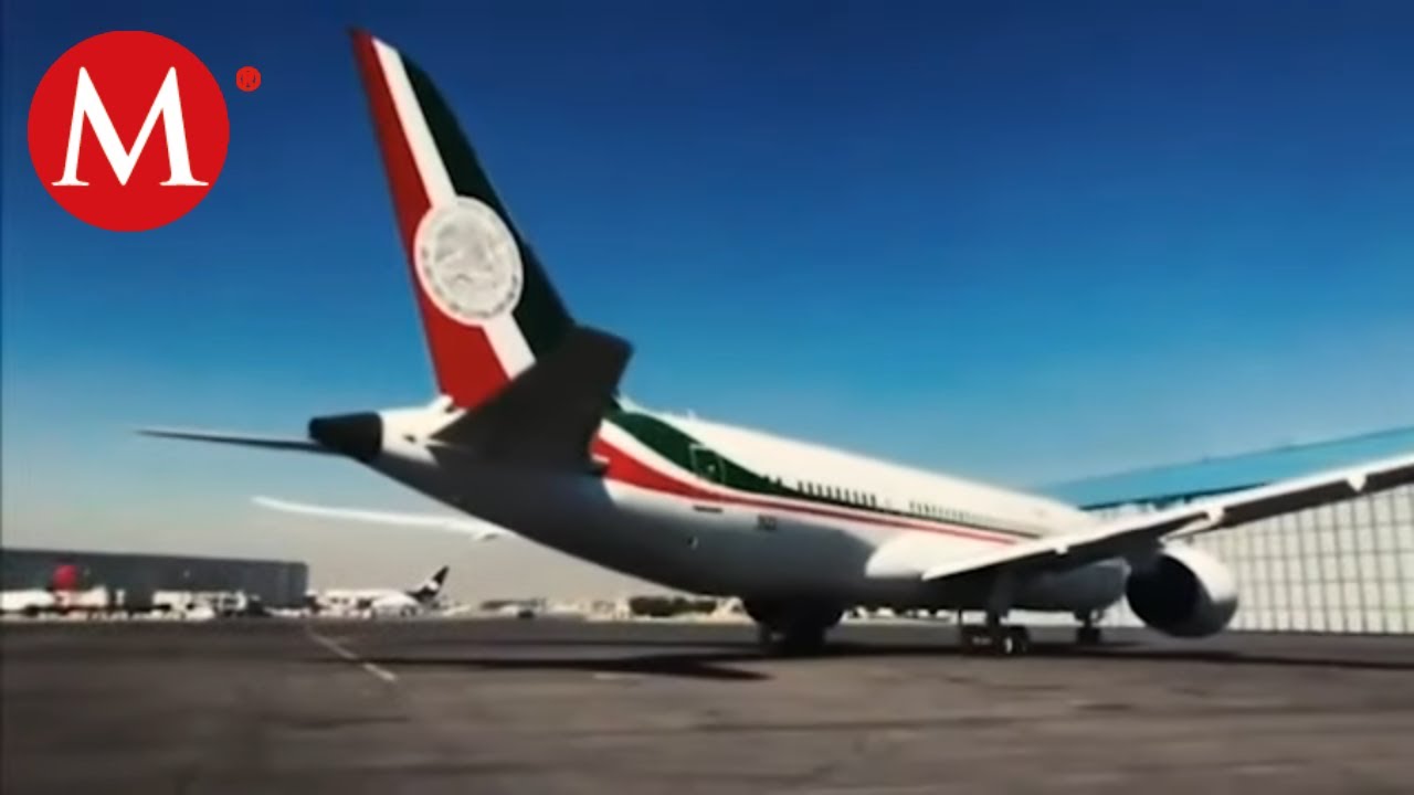 Regresa el avi&oacute;n presidencial despu&eacute;s de no venderse en EU