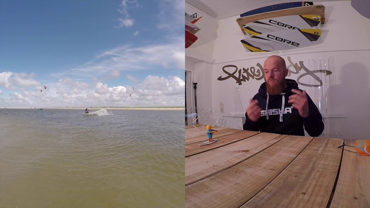 TOESIDE TRANSITION - KITESURFEN LERNEN FÜR ANFÄNGERN - KITE BUDDY ACADEMY