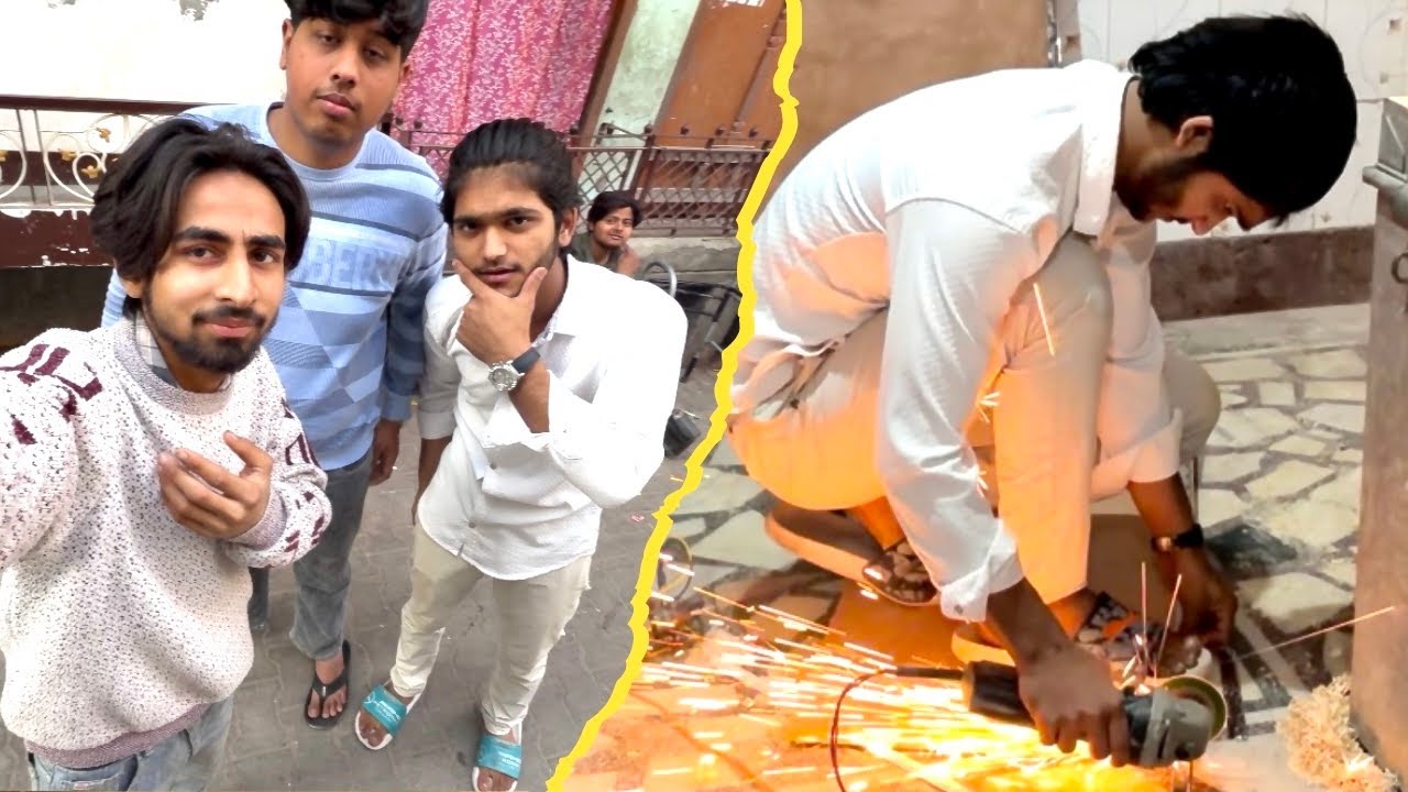 Aamir bhai ne kiya vlogs 😜 Ghar par Shuru Hua kam 👍