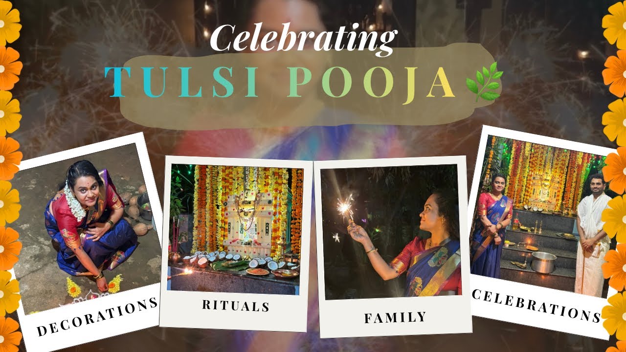 ನಮ್ಮ ಮನೆಯಲ್ಲಿ Tulsi Puja Celebration|| ಪೂಜೆ, ತಯಾರಿ & Family Moments ❤️🌿#traditional #yt 