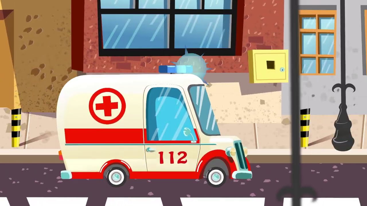 🚑 Suna la Salvare | C&acirc;ntec pentru Copii | Paradisul Vesel 🎵