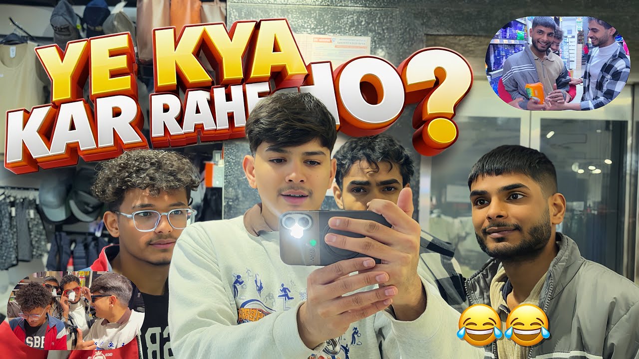 Mall gaye the shopping ke liye… ho gayi full masti 😂✨