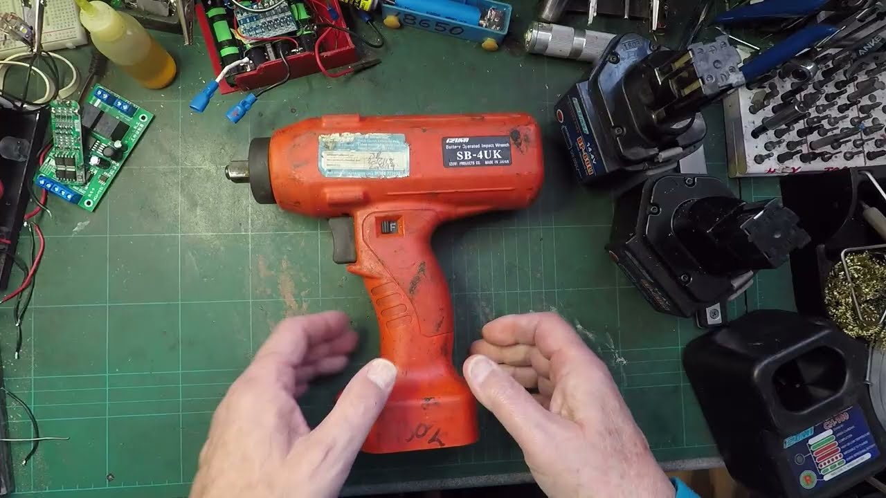 Реставрация ударного пистолета Isumi