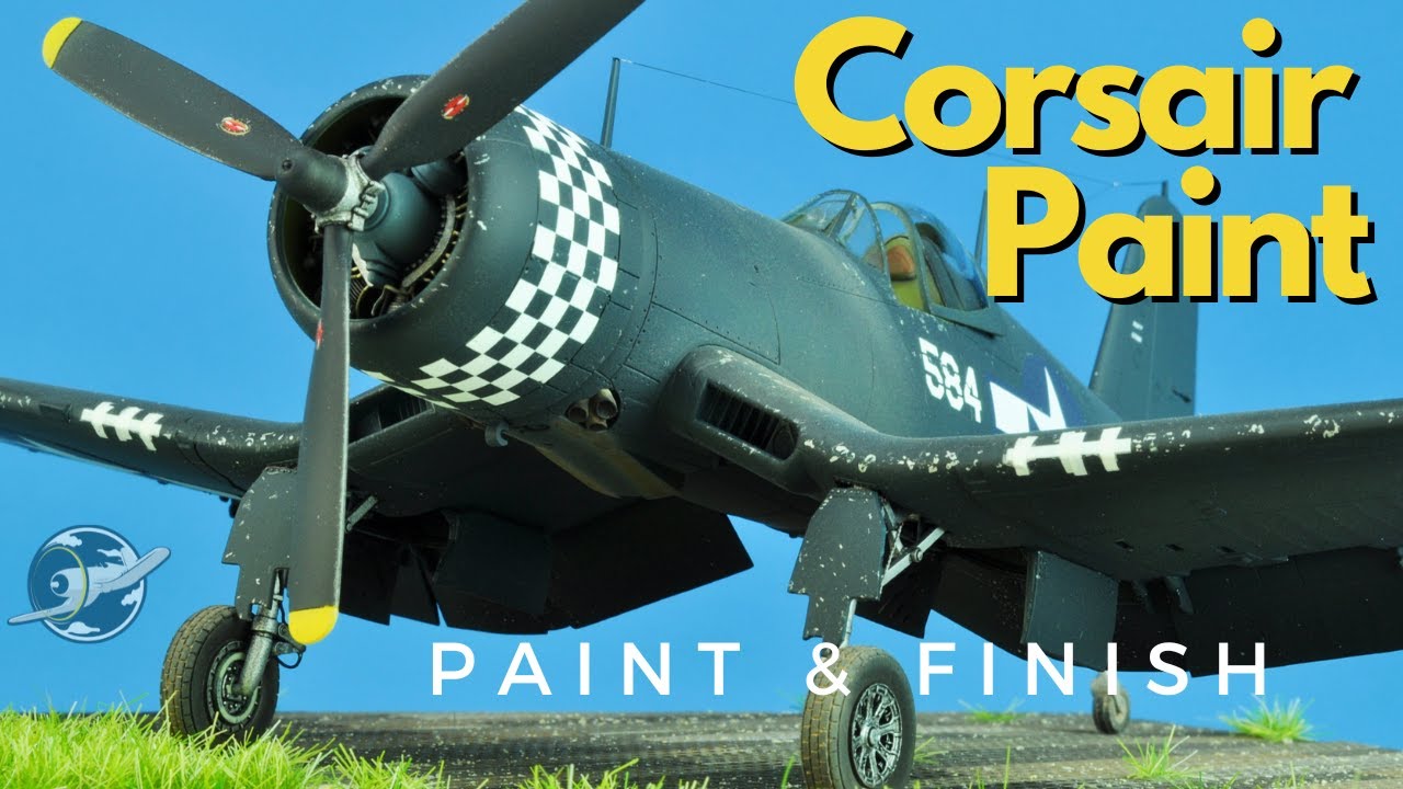 Painting a late war Corsair