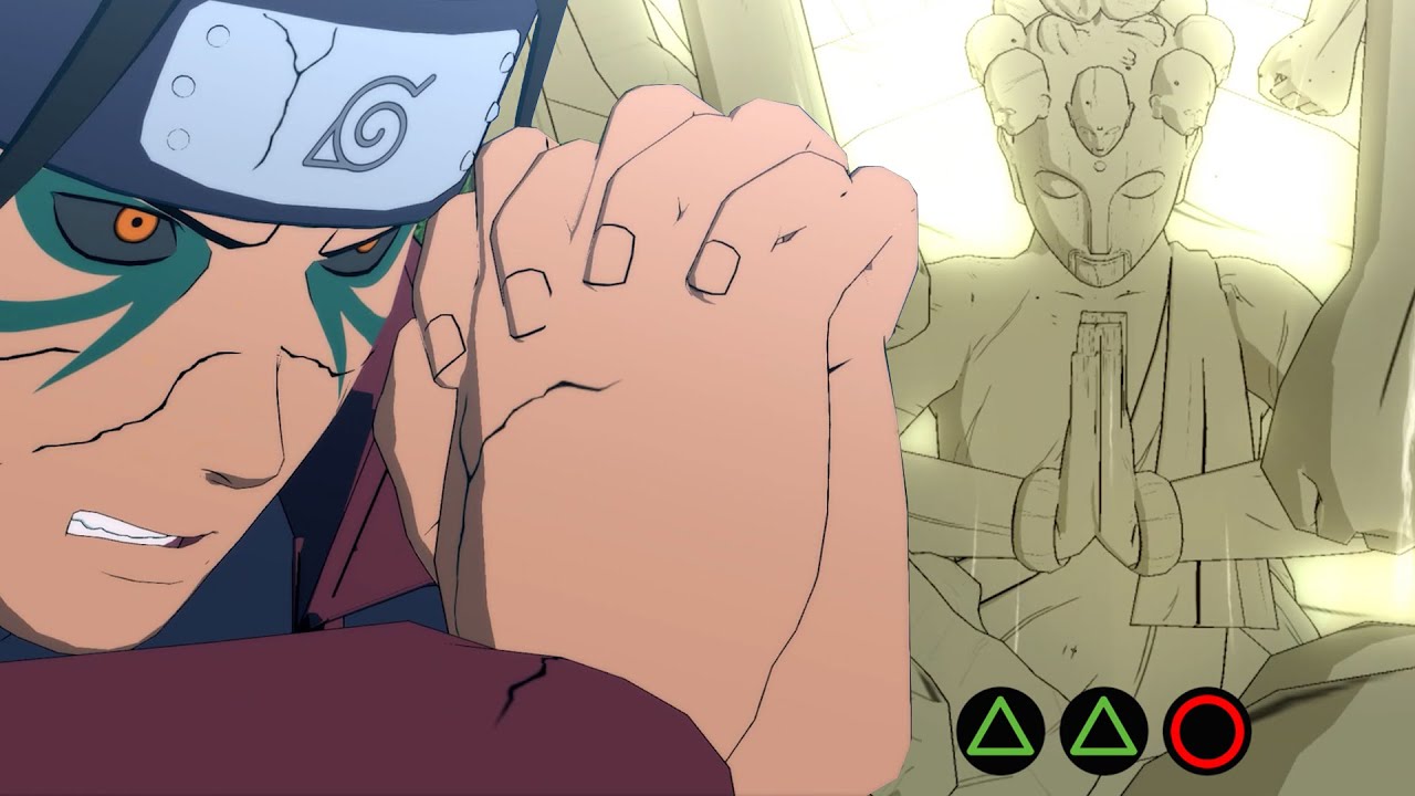 Naruto Storm Connections - Hashirama (Reanimation) Complete Moveset