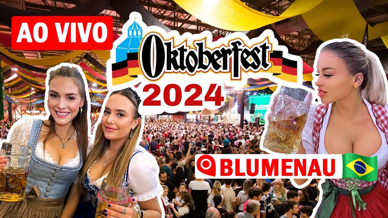 🇧🇷❤️AO VIVO 12/10/24 OKTOBERFEST BLUMENAU 2024