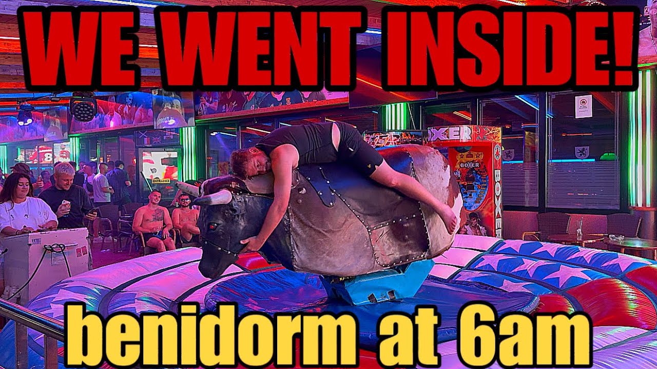 Benidorm Nightlife till 6AM– INSIDE Red Lion, BEACHCOMBER & Insomnia! 😯🔴