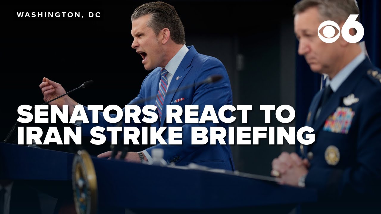 Senators dispute Trump's claims that strikes on Iran obliterated nuclear program after briefing