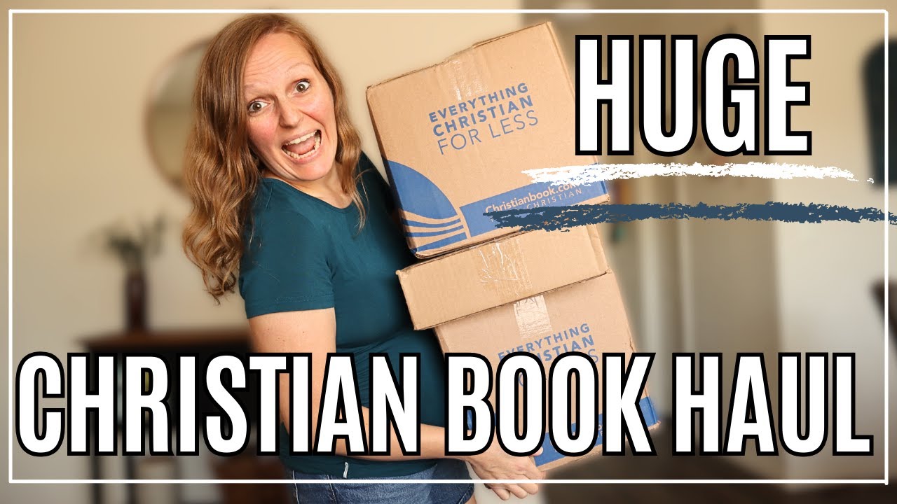 I BOUGHT SO MANY BOOKS......AGAIN! | HUGE Christian Book Haul | Books for the Homeschool Mom