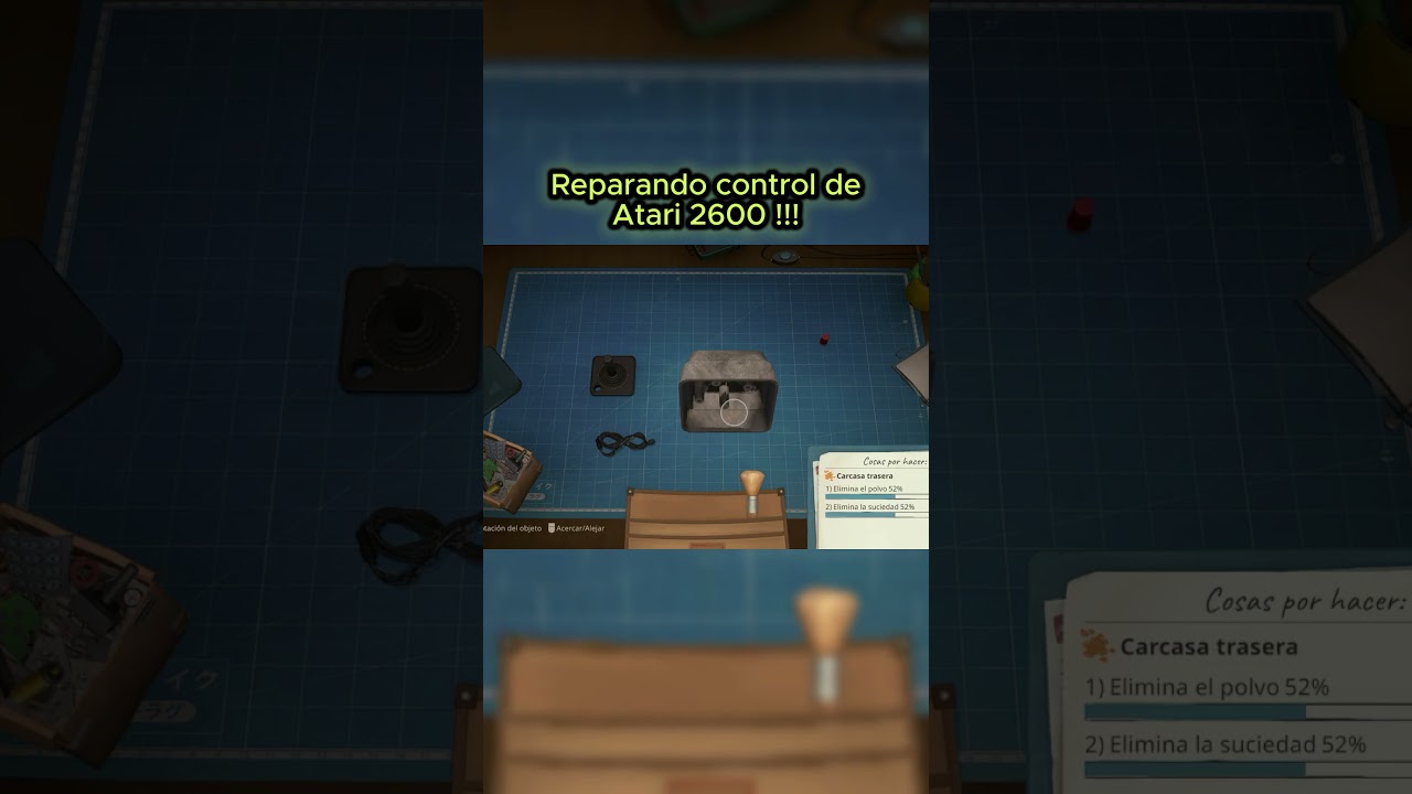 Reparando control de Atari 2600 