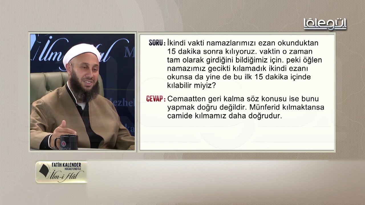 51-İkindi namâzını ezân okunduktan 15 dk sonra kılıyoruz. Öğle namâzını bu vakitte kılıbilir miyiz?