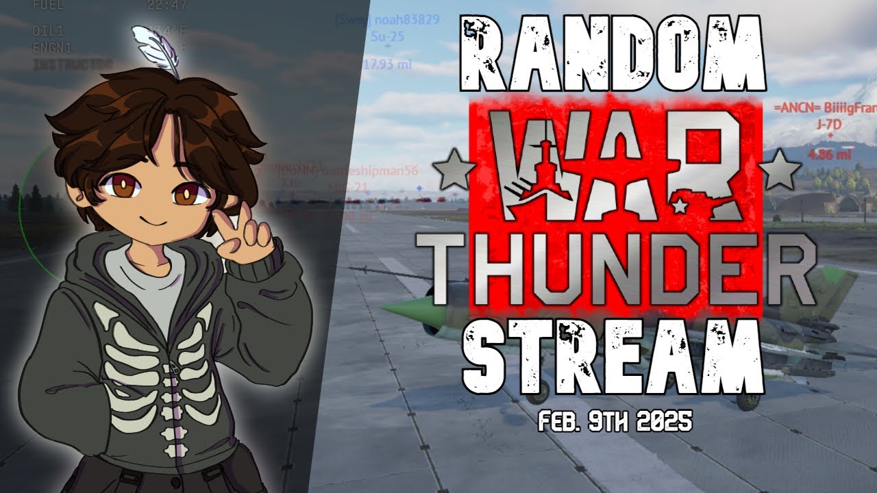 RANDOM LATE NIGHT WAR THUNDER VOD (2/09/2025)