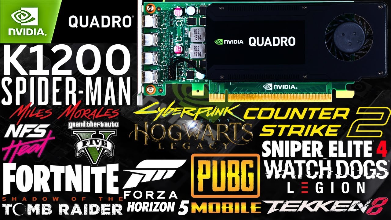 Nvidia Quadro K1200 Gaming Performance in 2024