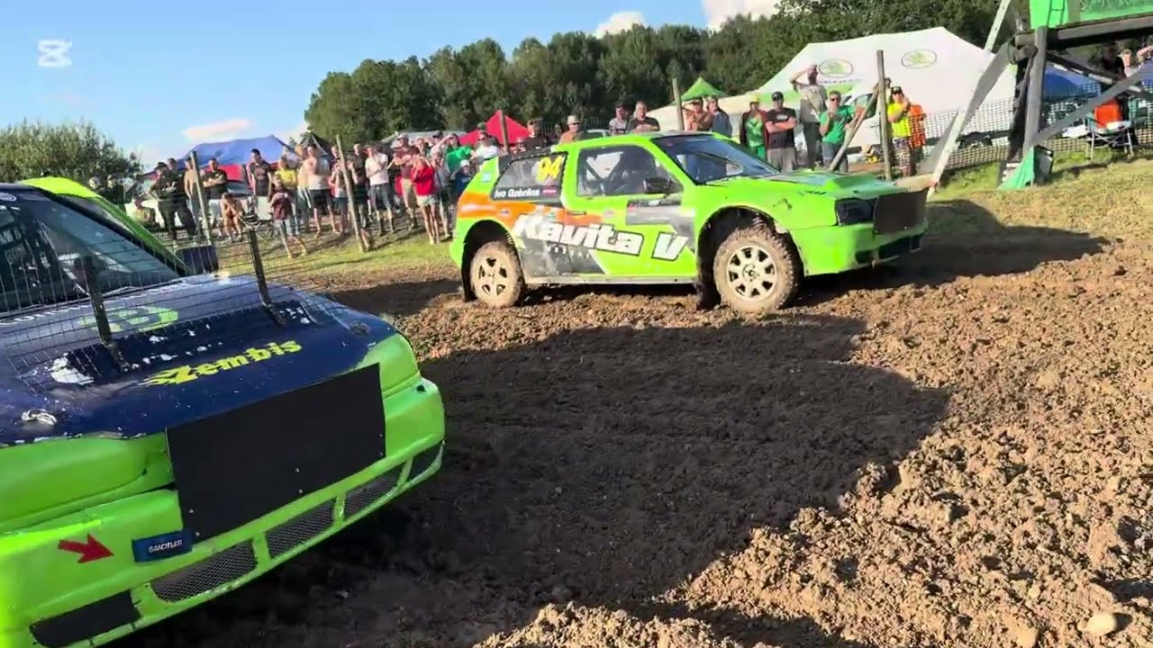 AX Latvijas autokrosa čempionāts Vecpilī 02.08.25.