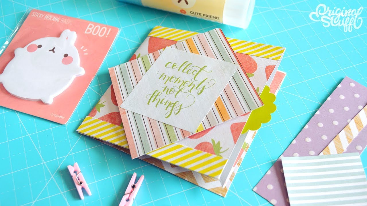 Carta con bolsillos :3 [Scrapbook] - FÁCIL