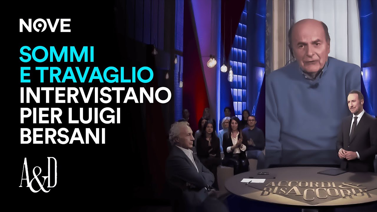 Luca Sommi e Marco Travaglio intervistano Pier Luigi Bersani | Accordi e Disaccordi