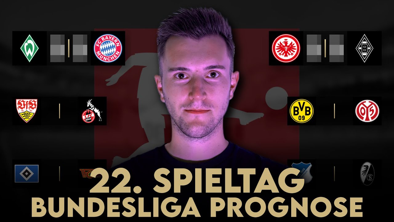 Bundesliga Prognose | 22. Spieltag Tipps & Vorschau | 2025/26