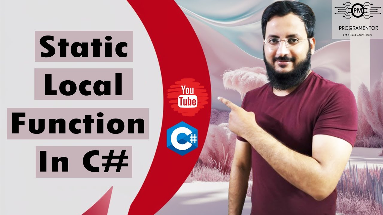 Static Local Functions In C# | Local Functions C# | C# Local Functions | C# Advanced (Hindi/Urdu)