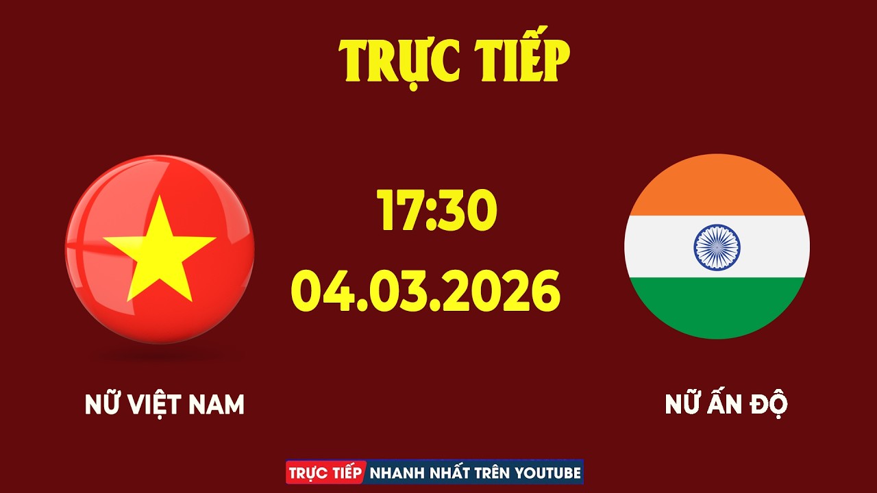 Nữ Việt Nam vs Nữ Ấn Độ | 90 Phút Áp Đảo Khiến Đối Thủ Không Kịp Thở
