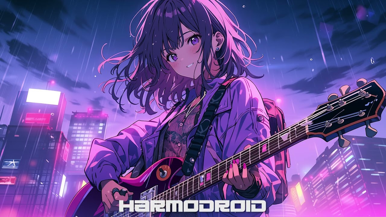 Skybound Echoes – Synthwave Melodic Guitar Mix 1989