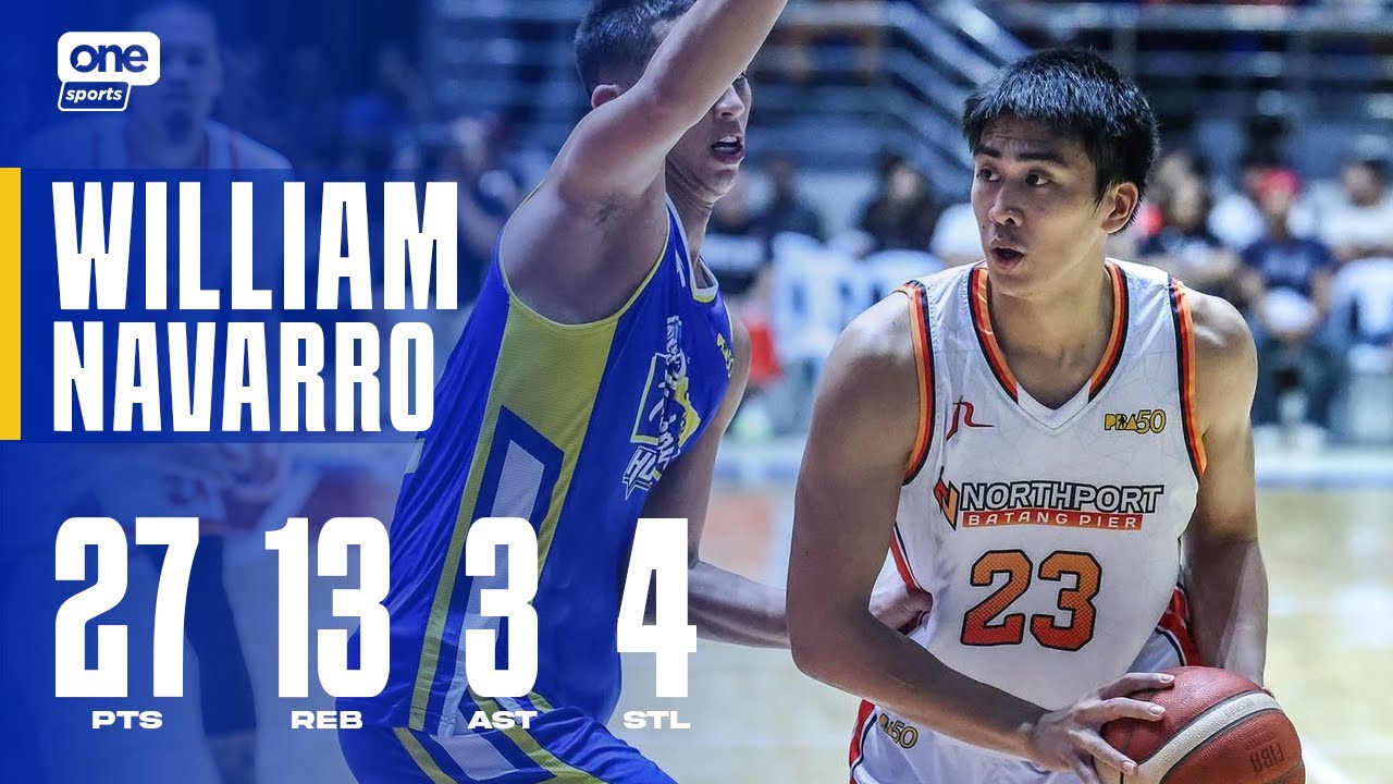 Navarro ERUPTED DOUBLE-DOUBLE for NorthPort vs. Magnolia | PBA SEASON 49 PHILIPPINE CUP | HIGHLIGHTS