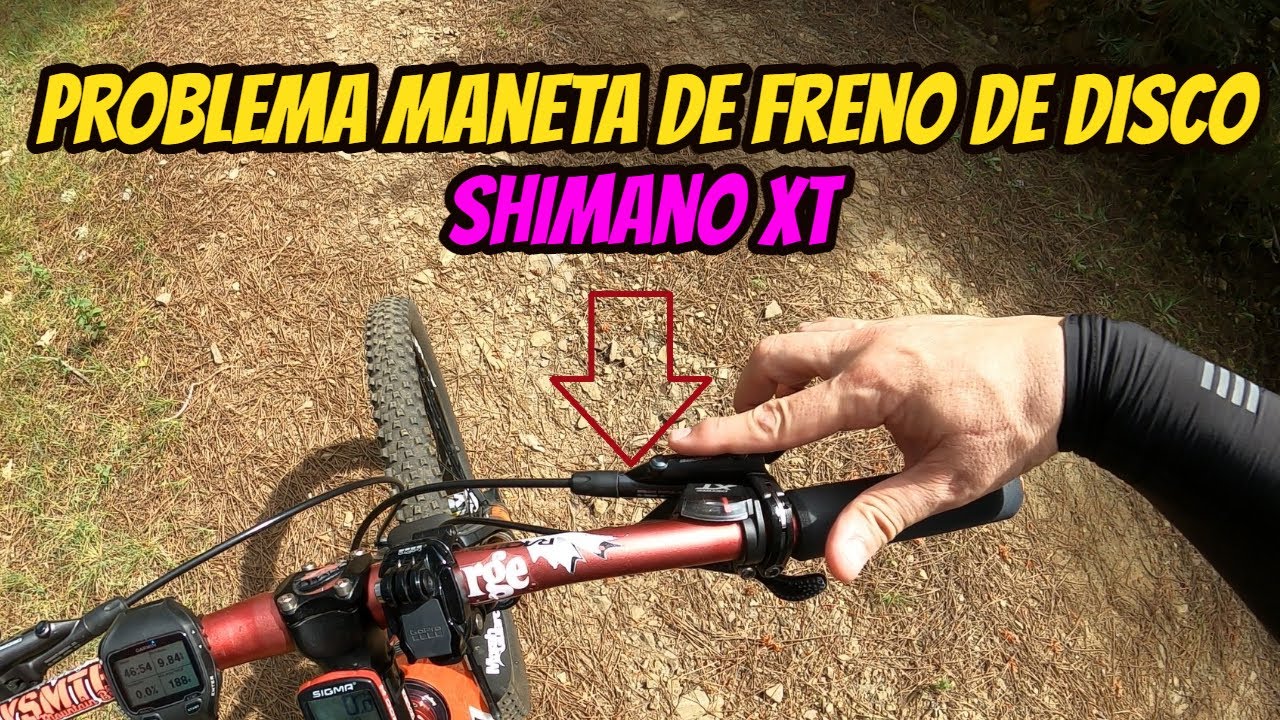 Problema Freno de Disco Shimano XT  Pistón Frena Rueda