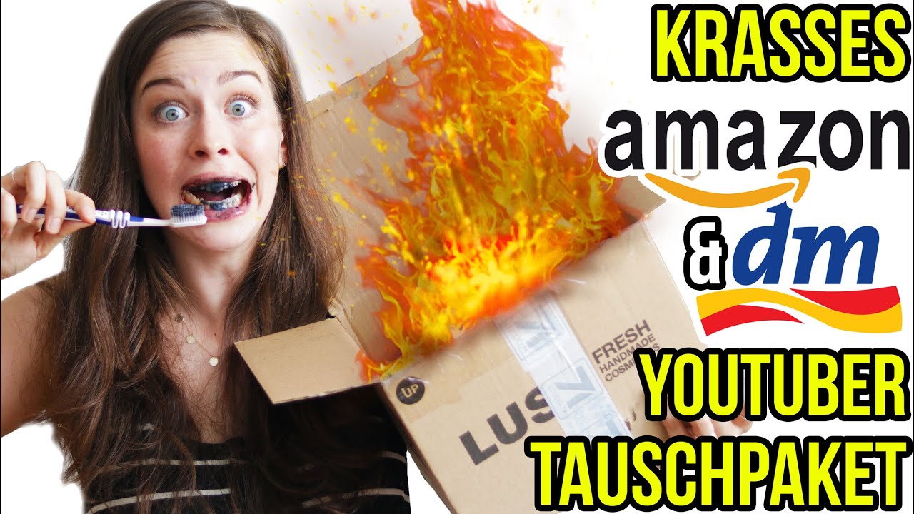 KRASSES TAUSCHPAKET mit ViktoriaSarina | NEUE AMAZON & DM Produkte | NEUHEITEN LIVE TEST