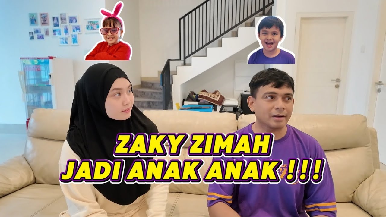 Zaky Zimah jadi anak anak
