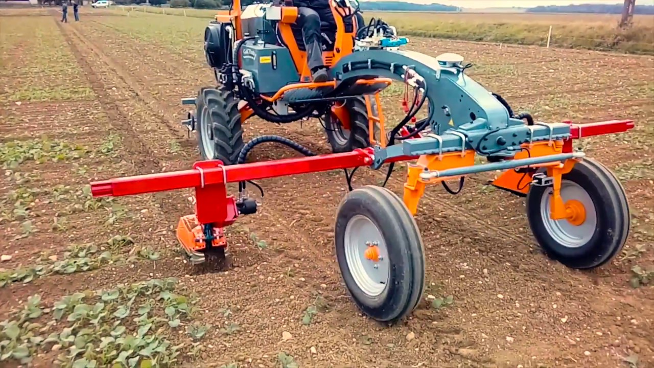 Terrateck - Porte outils Cultitrack 35CV avec autoguidage GPS Trimble