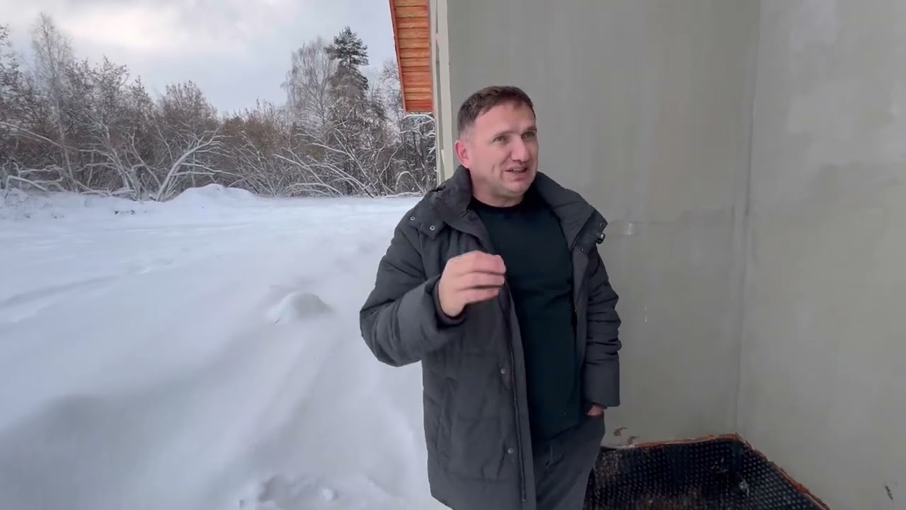Стройка дома. 3 месяца до сдачи