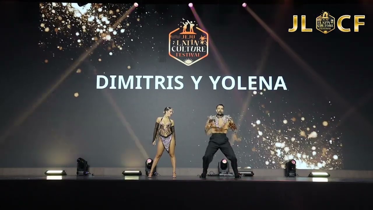 53.DIMITRIS Y YOLENA🌻️2025.6.28(SAT) SHOW TIME👠12TH JEJU LATIN CULTURE FESTIVAL IN  SHINHWA WORLD
