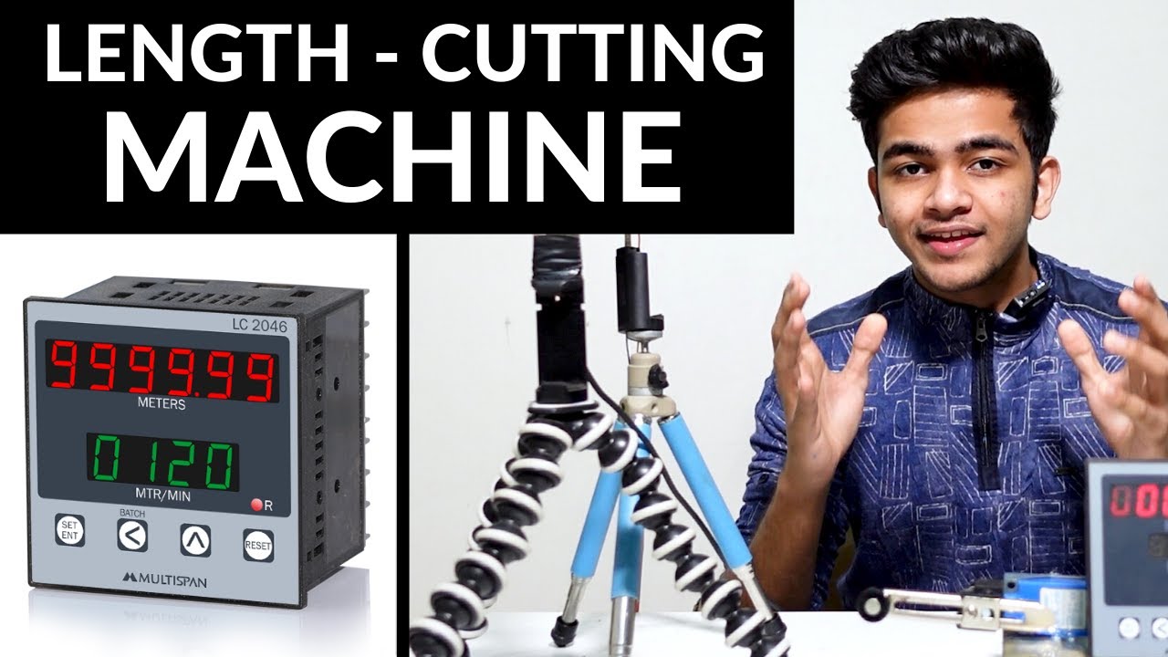 DIY Length Cutting Machine using Automatic Length Counter II Length Counter Wiring and Working