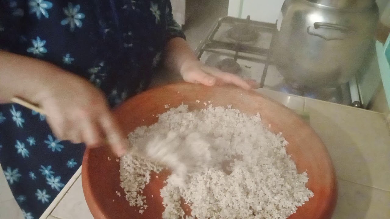بلبولة الشعير بالخبيزة