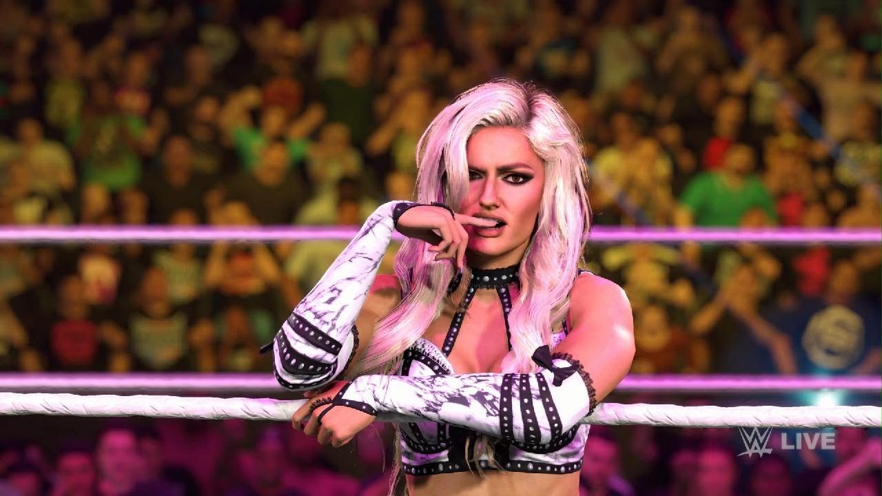 WWE 2K26 - Блейк Монро против Чайны против Максин Дюпри против Кианы Джеймс